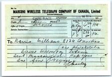 Postcard - Marconi Wireless Telegraph Company of Canada, Limited picture