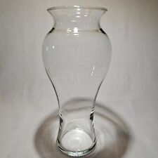 Vintage Clear Hurricane Style Vase picture