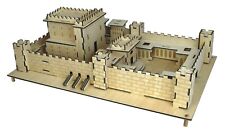 THE SECOND TEMPLE- DIY Wood 3D Puzzle Self Assembly Model Made in the Holy Land picture