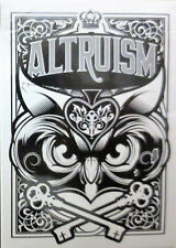 Altruism White Snow Owls Playing Cards Deck picture