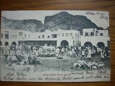 YEMEN ADEN CAMP 1903 - Camel Market  - original animated postcard  picture