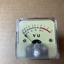 D1 VINTAGE VU METER FROM RADIO AUDIO  ESTATE 2 JEWELS MADE IN JAPAN New (No Box) picture