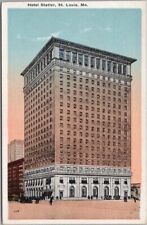 c1930s ST. LOUIS Missouri Postcard HOTEL STATLER Street View / Beacon Series picture