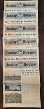 6 Old Newspapers 1949 1950 Junior Review  History  Politics World News picture