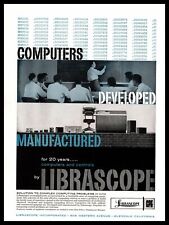 1959 Librascope Inc. Computers & Control Glendale California intage Print Ad picture