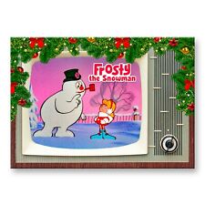 FROSTY THE SNOWMAN Christmas Retro Classic TV 3.5 