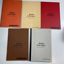 MARTIN MARIETTA RELIABILITY FOR THE ENGINEER 5 Booklets ORIG NASA 1965 & 1973 picture