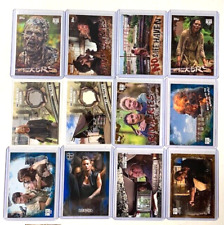 (12) Topps Walking Dead Short Print + Relic Cards Lot picture
