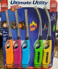 Multi-purpose Gas Utility Lighters for BBQ Kitchen Fireplace Grill (Pack of 5) picture