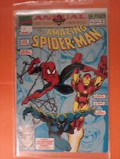 Amazing Spiderman Annual 25  9.6 Marvel 1991 Iron Man Black Panther Venom  picture