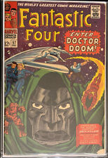 Fantastic Four # 57 (1966) Silver Surfer / Dr. Doom /Jack Kirby Marvel Comics picture