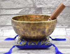 9 inches Full Moon Singing Bowl-Handmade Full Moon Bowl-Tibetan Full Moon Bowl picture