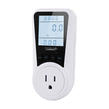 1/2 pcs Electricity Usage Energy Monitor Plug Power Watt Voltage Meter Socket picture