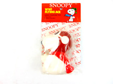 Vintage Con Agra Snoopy WWI Flying Ace Vinyl Squeak Toy For Pets picture