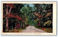 c1905 Road Golf Links Manhansett Shelter Island New York NY Antique Postcard picture