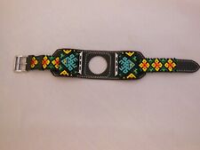 APPLE WATCH CHAQUIRA HUICHOL THICK BAND ONE-OF-A-KIND 38MM picture