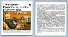 Psychotherapy & Psychotherapist #25 Emotions Home Medical Guide 1975 Hamlyn Card picture