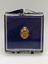 Vintage 10K LOYAL ORDER OF MOOSE Screwback Pin in Case picture