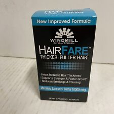 Hairfare Thicker Fuller Hair 60 Tablets HTF picture