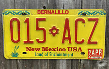 1992 New Mexico License Plate Bernalillo County. FATHER'S DAY GIFT picture
