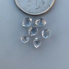 24 Pcs Herkimer diamond crystals 6 to 7mm picture