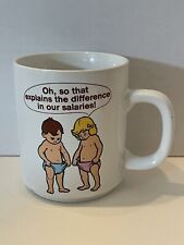 Equal Pay Discussion, Salary Differences, Feminist, Empowerment coffee cup/mug picture