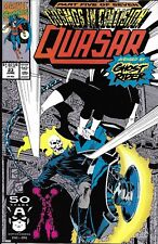 Quasar Comic 23 Copper Age First Print 1991 Gruenwald Capullo Williams Marvel picture