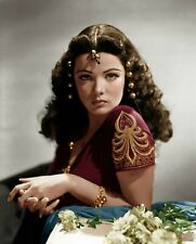 GENE TIERNEY Glossy  8X10 Photo picture