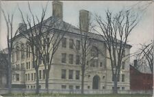 Lowell Massachusetts High School Postcard Posted 1910 picture