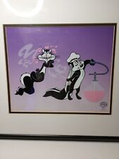Warner Brothers PEPE LE PEW Loves You 1996  Animation Art LIMITED /2500 Sericell picture