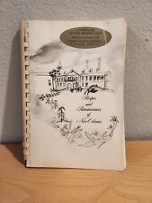 Rare Vintage 1971 Louisiana Recipes And Reminisces Of New Orleans Cookbook picture