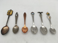 LOT OF 6 VINTAGE COLLECTIBLE SPOONS - DISNEY - CARLSBAD CAVERNS - ARIZONA picture