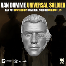 Jean Claude Van Damme Universal Soldier custom head 4