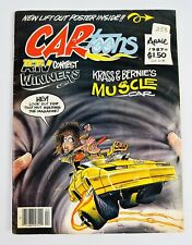 CAR Toons Magazine April 1987 w/Poster picture