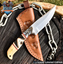 CSFIF Custom Skinner Knife D2 Tool Steel Bone and Wood Tactical picture
