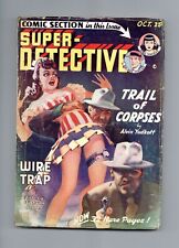 Super-Detective Pulp Oct 1949 Vol. 10 #3 GD/VG 3.0 picture