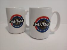 Vantage Inner Circle Coffee Mugs Pair Always In Good Taste Rare picture
