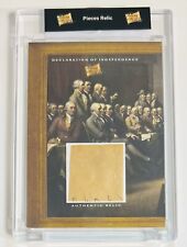2022 Pieces Of The Past, Declaration of Independence, Jumbo Relic picture