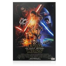 Adam Driver Signed Star Wars Poster: The Force Awakens picture