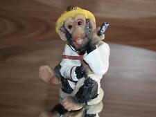 hose monkey Chimp fireman with hose figurine collectable picture