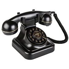 Sangyn Retro Landline Classic Rotary Design Old Fashioned Corded Desk Phone f... picture