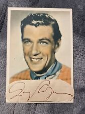 GARY COOPER signed Cut Autograph Album Page Vintage Postcard Old Hollywood JSA picture