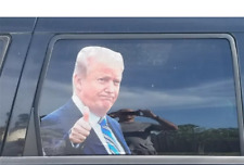 Ride with Trump...Thumbs Up...Passenger Side Window Sticker + 2.. 2024 Decals picture