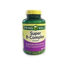 Spring Valley Super B-Complex, Metabolism Support, 250 Tablets picture
