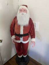 6ft Animated Singing Santa, 6 Foot Santa, LIfe Size Santa Read Description Decor picture