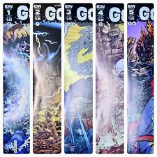 Godzilla Rage Across Time Sub Variant Comic Set 1-5 Lot IDW Matt Frank picture