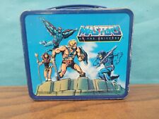 Vtg 1984 Aladdin Ind. He Man And The Masters Of The Universe Metal Lunch Box picture