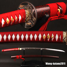40'' Battle Ready Japanese Samurai Katana Sharp Practice Sword Cut Bamboo/Paper picture