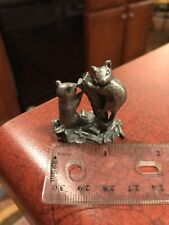 Signed WAPW Great Britain Solid Pewter Chipmunk 1.5