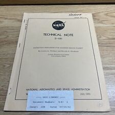 Technical notes Radiation shielding manned space flight 1961 Rare HTF NASA picture
